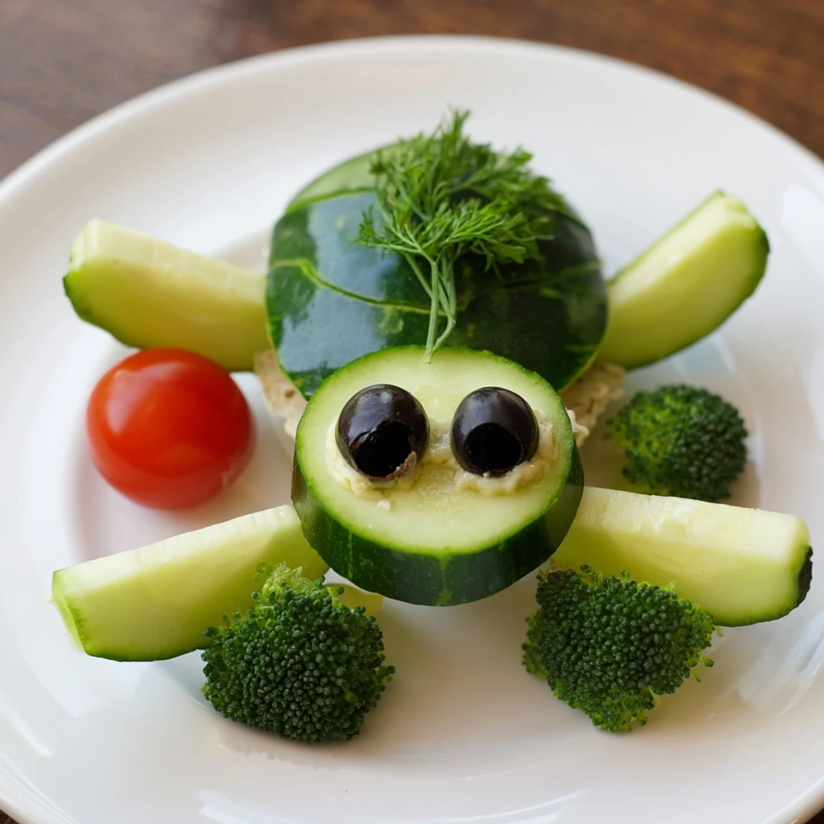 Get ready for a fun appetizer! These Slow & Savory Turtle Crudités feature fresh vegetables shaped to look like tiny turtles.