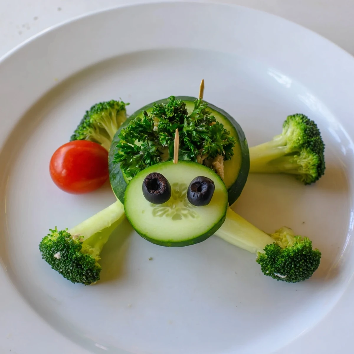 Enjoy this colorful platter of Slow & Savory Turtle Crudités, a delightful mix of fresh veggies and creamy herb dip.
