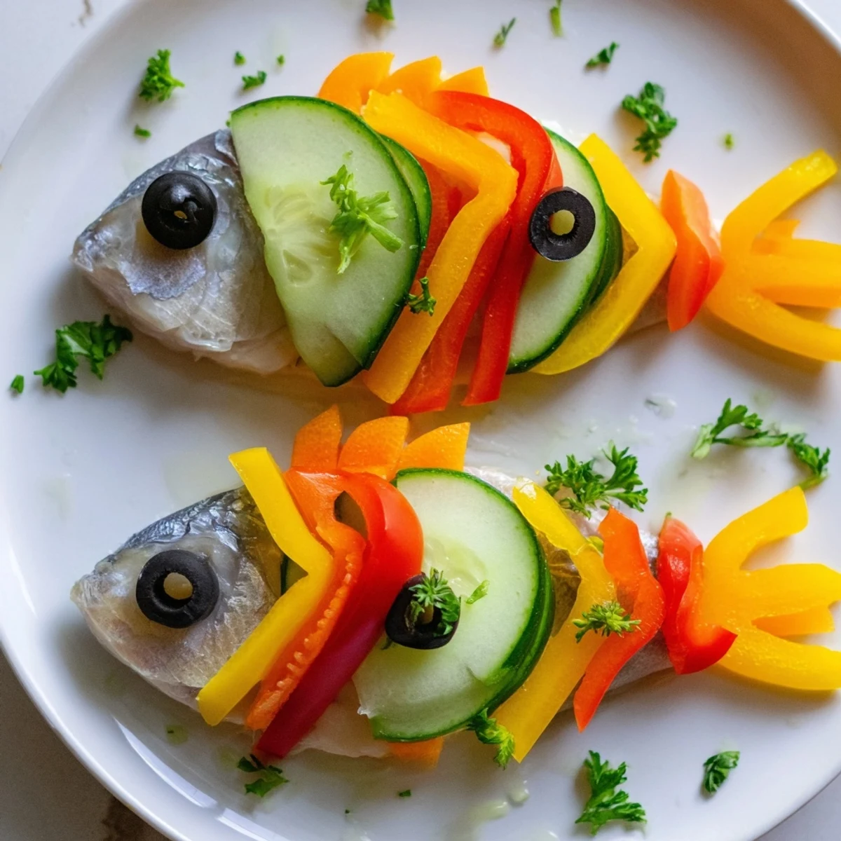 Light Fish-Shaped Meal