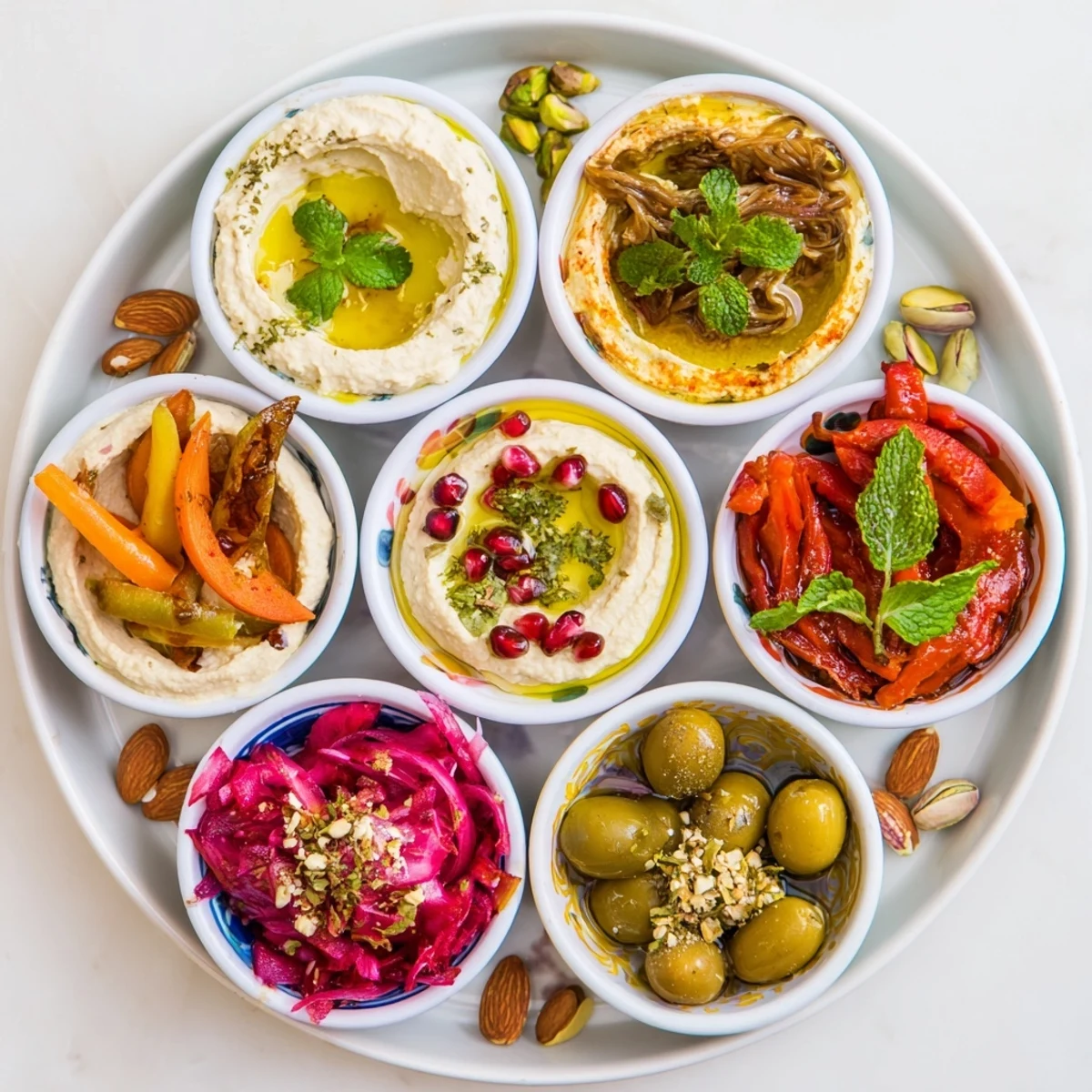 Moroccan Tile Mosaic Platter