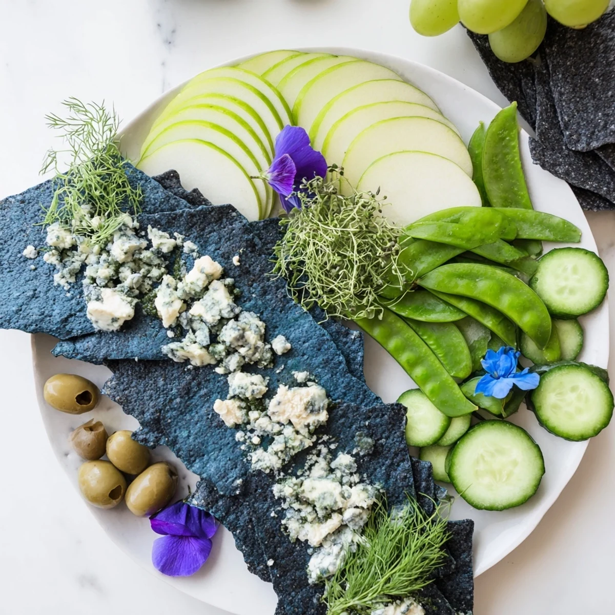 Deep Sea Ocean Wave Platter