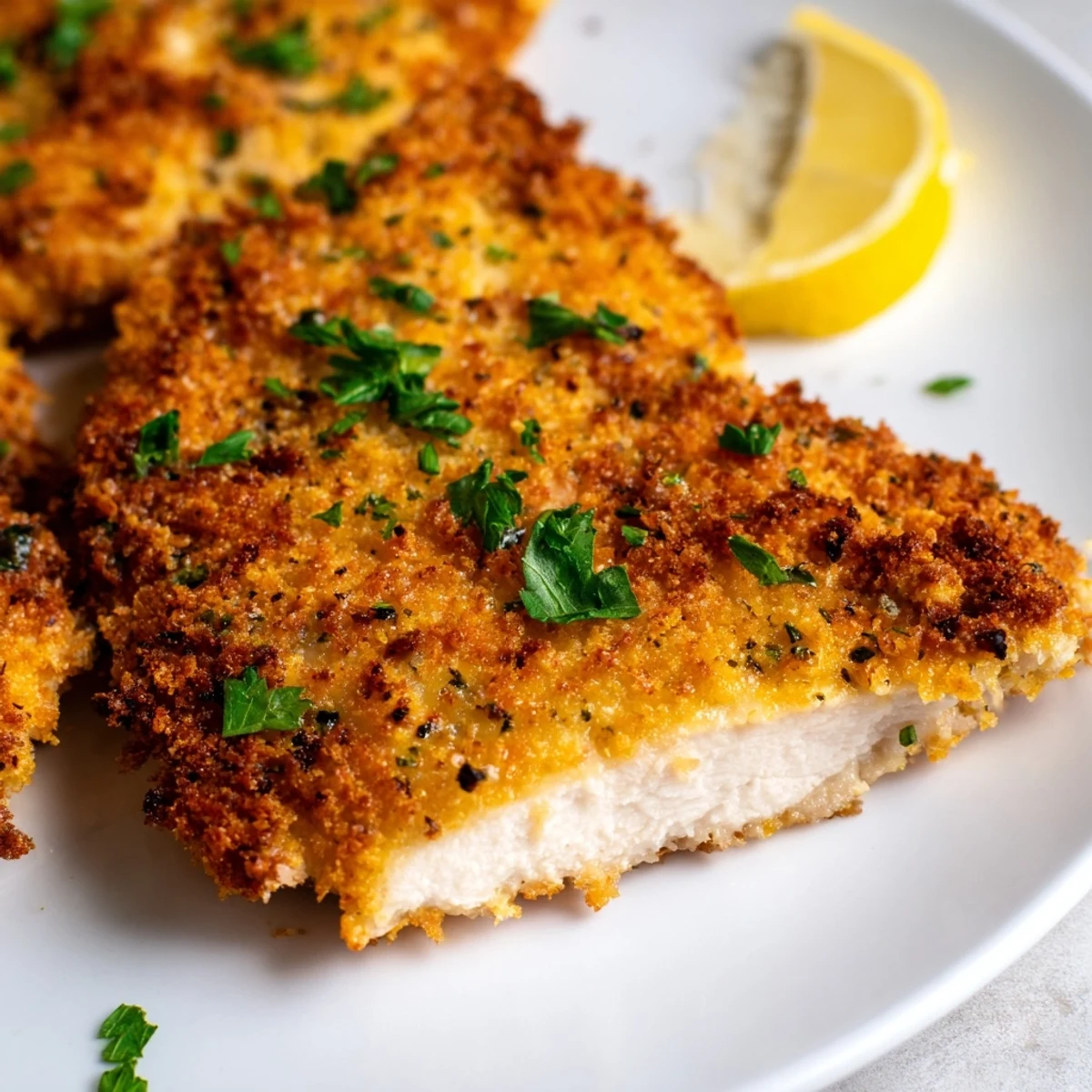 Crispy Parmesan Chicken Cutlets