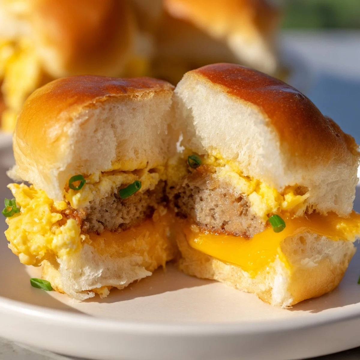 Mini Breakfast Sliders Delight