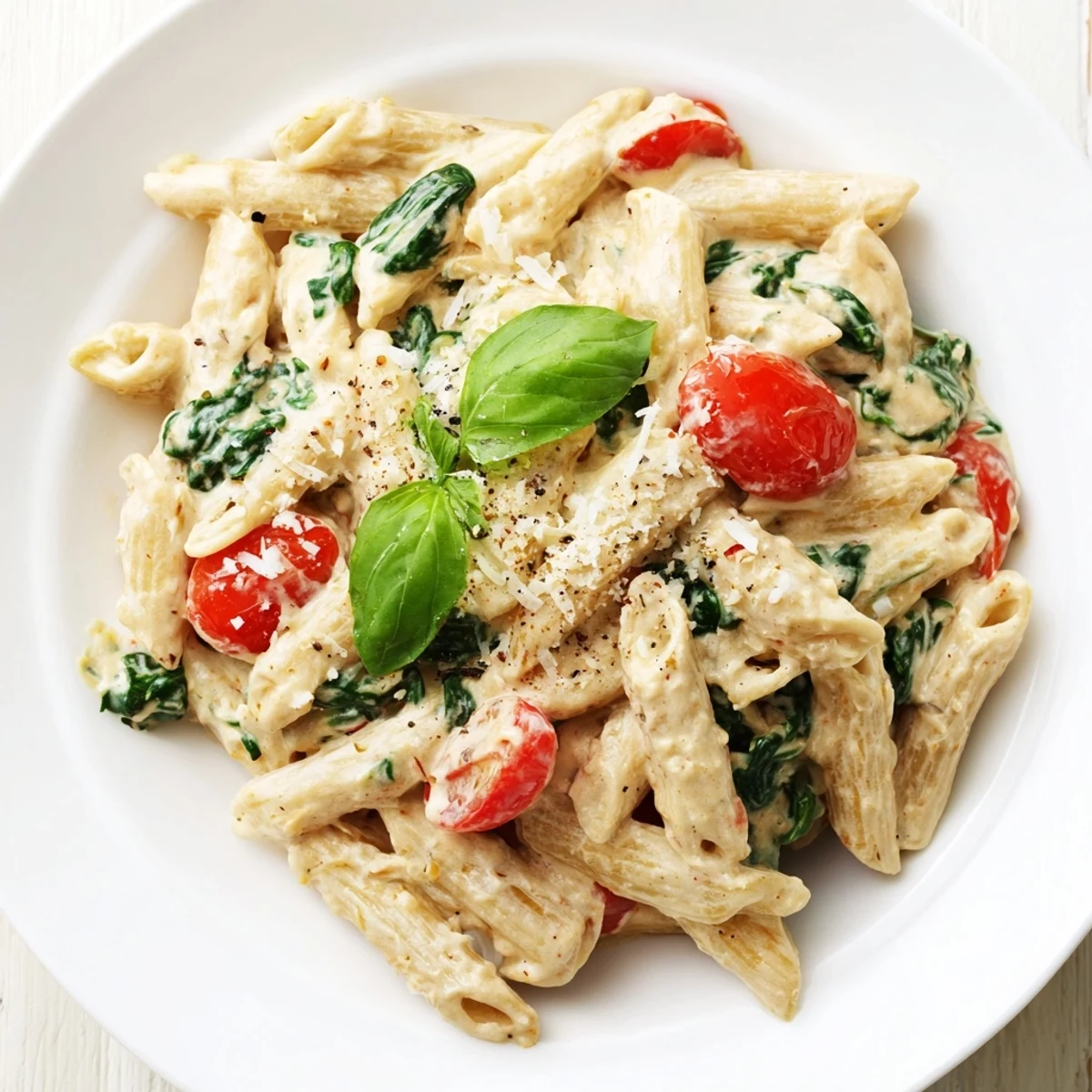Cottage Cheese Creamy Pasta