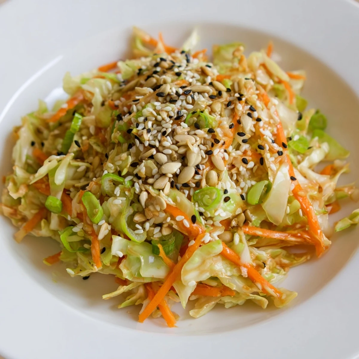 Cabbage Core Slaw Salad
