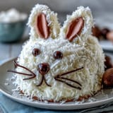 Easter Bunny Cake Coconut Frosting