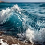 Pisces Cake Sheet Ocean Waves