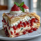 Mother's Day Strawberry Mascarpone Cake