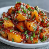 Fruity and spicy Peach Jalapeño Salsa recipe, a refreshing condiment for summer meals.