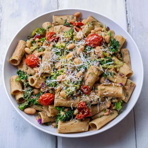 Healthy Tuscan White Bean Kale