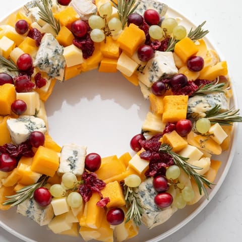 Holiday Wreath Cheese Ring
