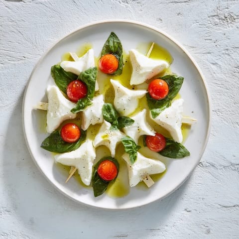 Star-Shaped Caprese Skewers
