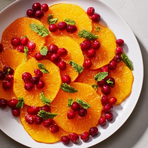 Winter Fruit Orange Cranberries