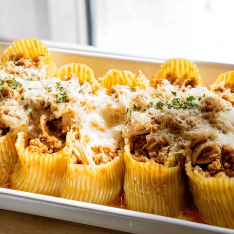 Chicken Pasta Crinkle Cake