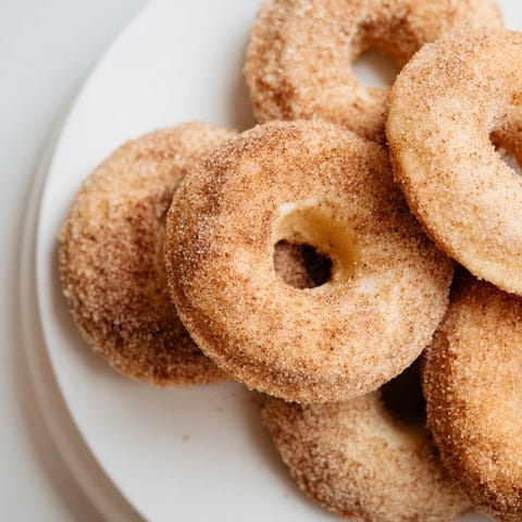 Soft Cinnamon-Sugar Donuts