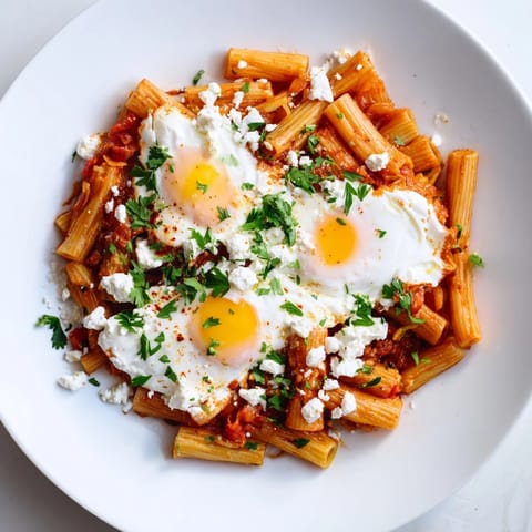 Shakshuka Baked Pasta