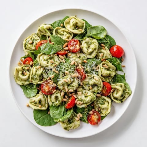 Pesto Tortellini Salad