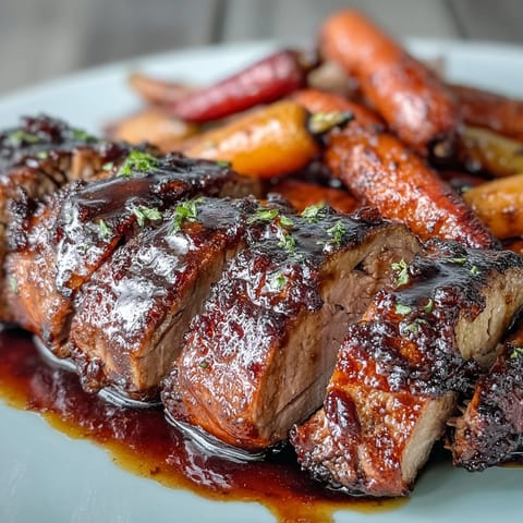 Honey Balsamic Pork Tenderloin
