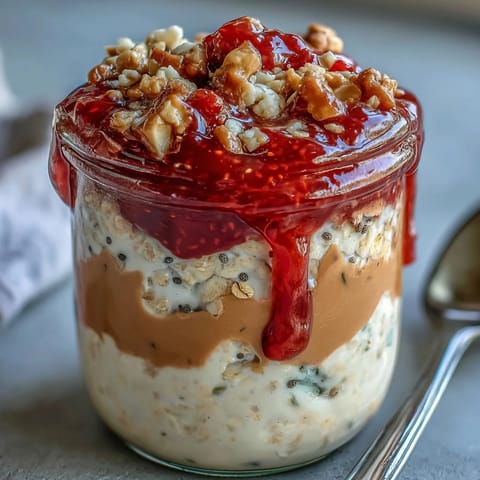 High-Protein Peanut Butter Oats