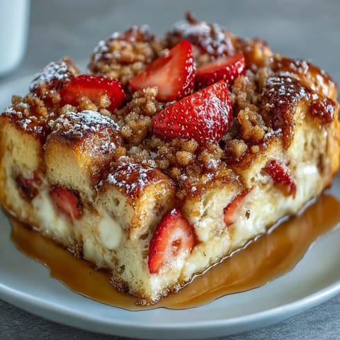 Galentines Brunch Strawberry French Toast