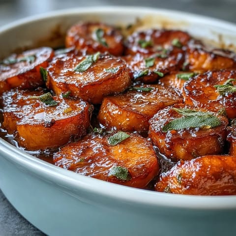 Candied Yams Brown Butter Sage