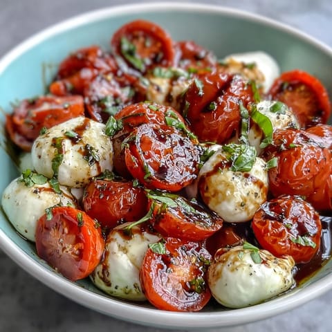 Layered Mason Jar Caprese Salad featuring vibrant tomatoes, creamy mozzarella, and fragrant basil, ready for picnics or lunch on the go.
