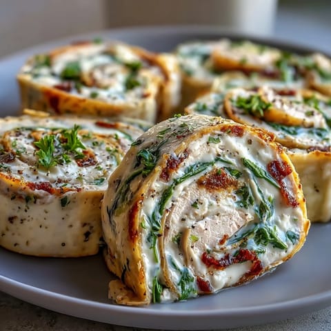 Turkey Cheese Spinach Pinwheels