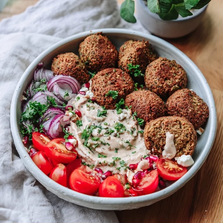 Imagine the creamy tzatziki filling this Festive Falafel & Tzatziki Christmas Wreath Wrap, delicious!