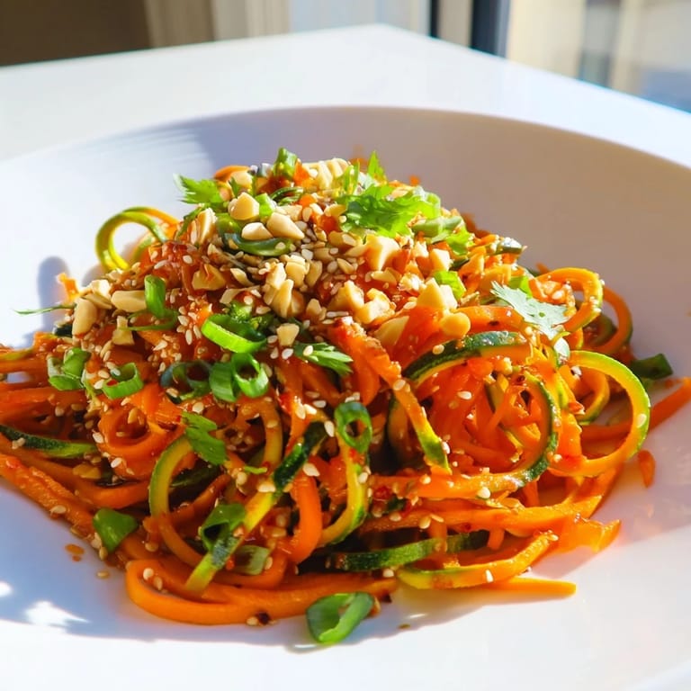 This Spicy Cucumber Noodle Bowl offers cool, crisp cucumbers with a spicy, savory Asian dressing.