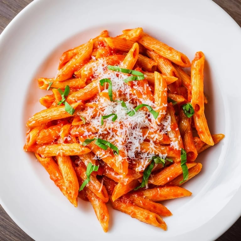 Warm Microwave Bowl Pasta, a comforting single-serving meal, perfect for a fast, delicious, vegetarian dinner.