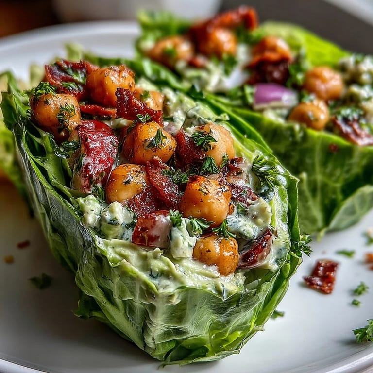 Colorful Spring Clean Avocado Chickpea Salad Wraps bursting with fresh flavors, perfect for a light and nutritious meal.