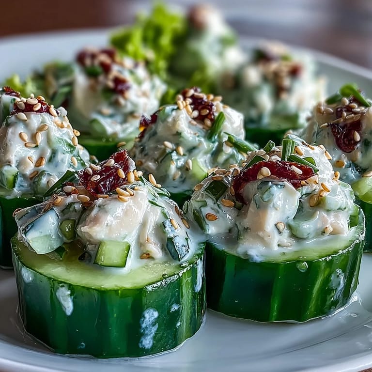 Fresh California Roll Cucumber Salad with crisp cucumbers, creamy avocado, and savory crab.  