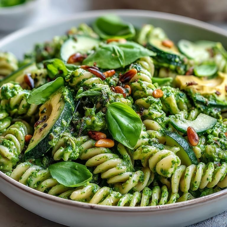 Light and refreshing Spring Green Goddess Pasta Salad with Peas and Herbs, perfect for spring gatherings or a healthy, easy lunch packed with fresh flavors.