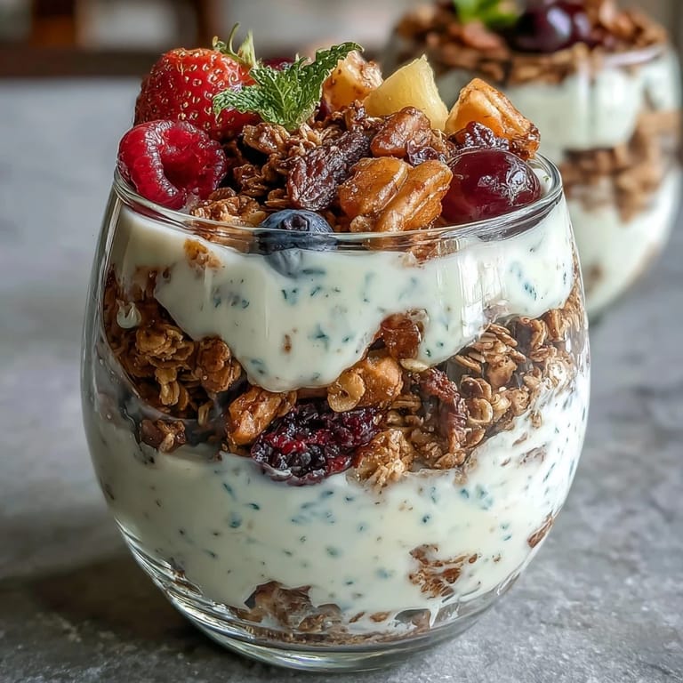 Healthy soccer team snack cups featuring colorful fruit, vanilla yogurt, and granola, perfect for game day energy.