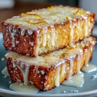 A moist Limoncello pound cake with a bright lemon glaze, perfect for dessert or afternoon tea.