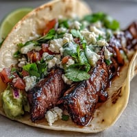 Cinco de Mayo Street Taco Bar with Carne Asada featuring sizzling grilled steak, warm tortillas, and colorful fresh toppings.  
